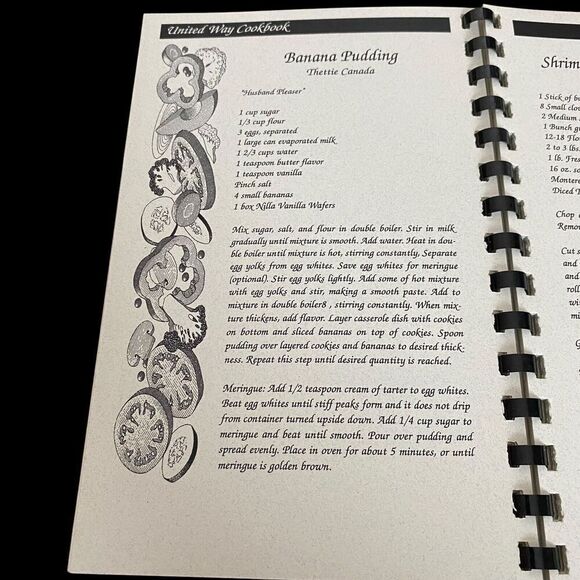 United Way Cookbook The Williams Companies 1996 We'll Be There For You - Picture 2 of 4